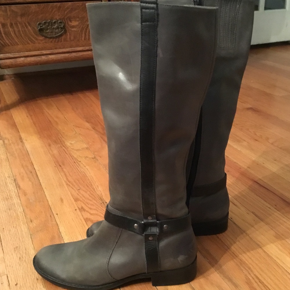Grey Matisse knee high boots